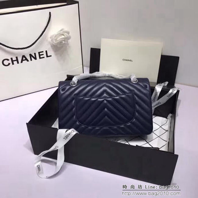 香奈兒CHANEL 升級版V線1112高仿原單小羊皮肩背斜挎包 DSC1234